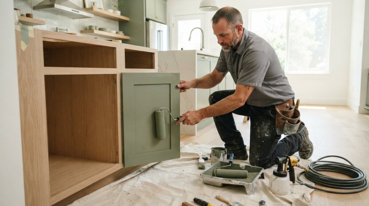 Cabinet Painting